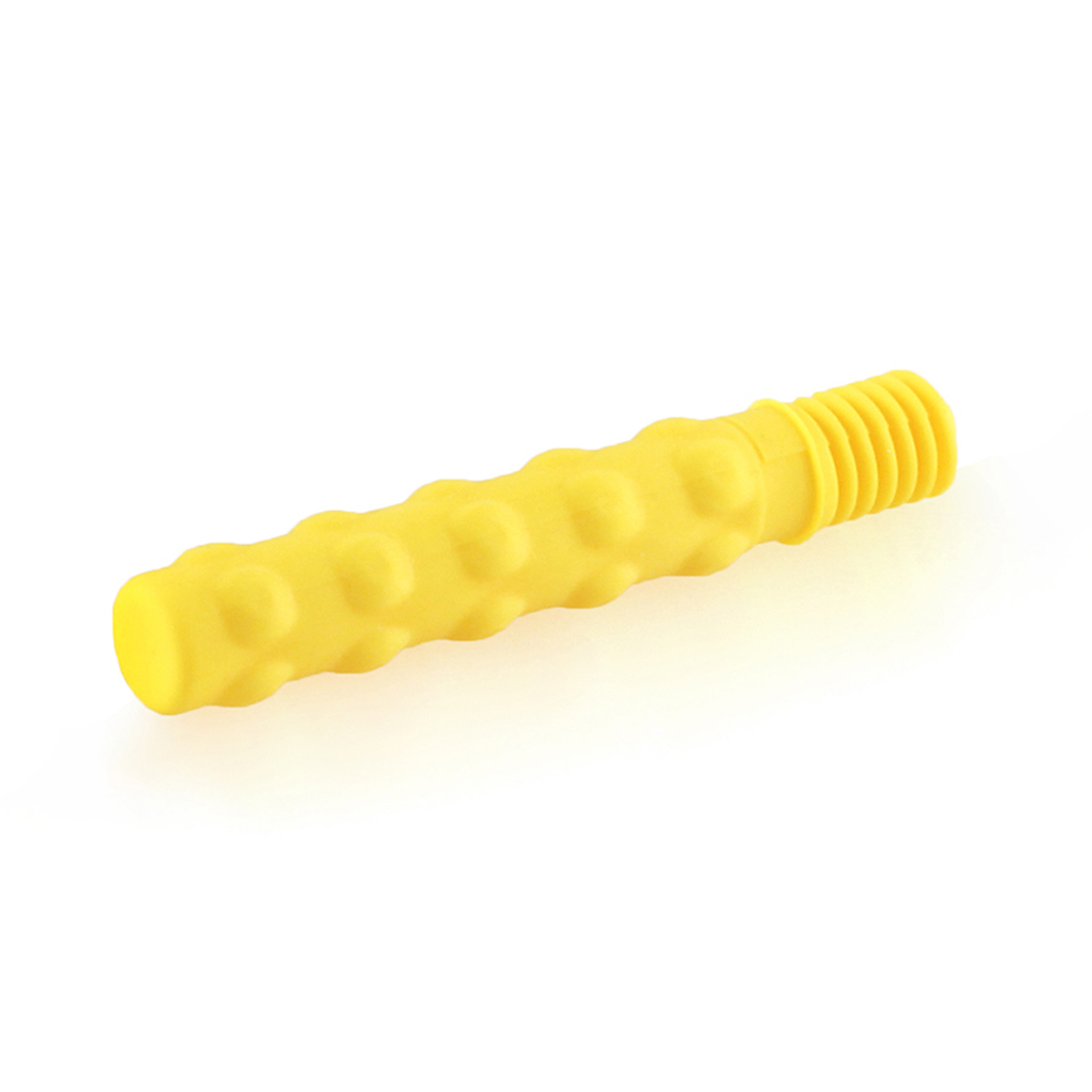 Yellow Textured Tip to fit Z-Vibe Grabber Chewy Tube