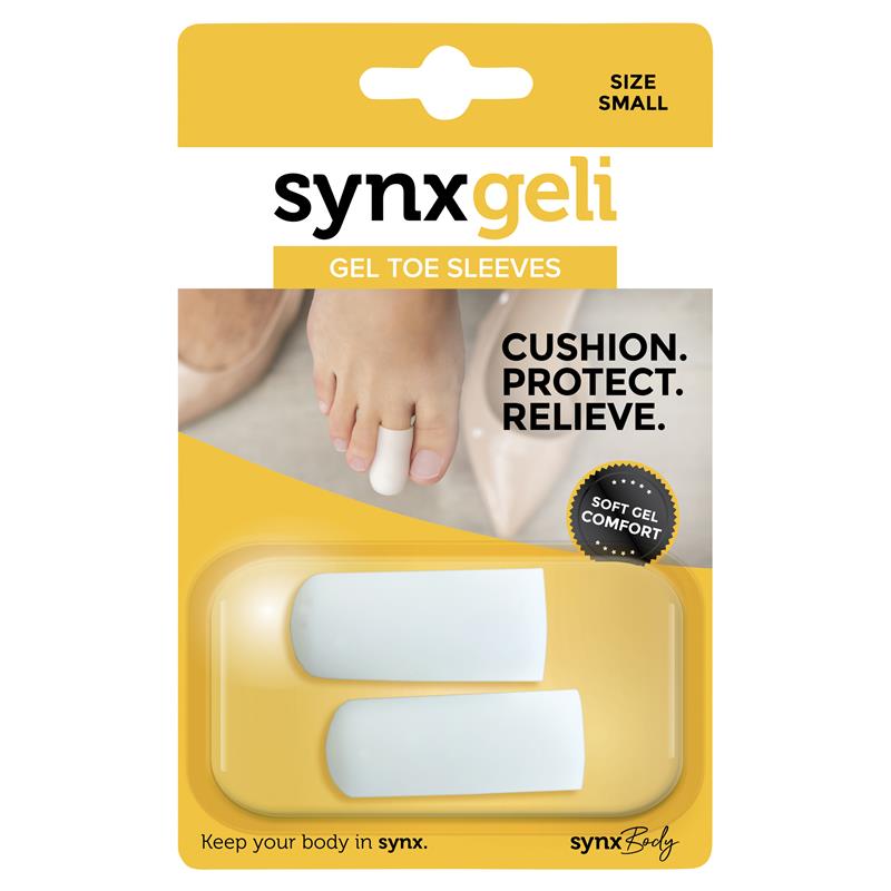 Synxgeli Gel Toe Sleeves NovitaTech